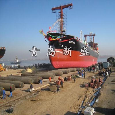 青岛新盛优质船用气囊 抗爆 韧性 耐用 高压 船舶下水