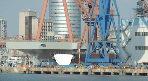 坞中交椅轮流坐 中平板准备连龙骨墩都不挪动,就流水线下水